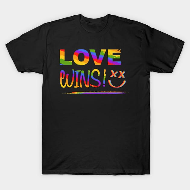 pride month love T-Shirt by artby-shikha